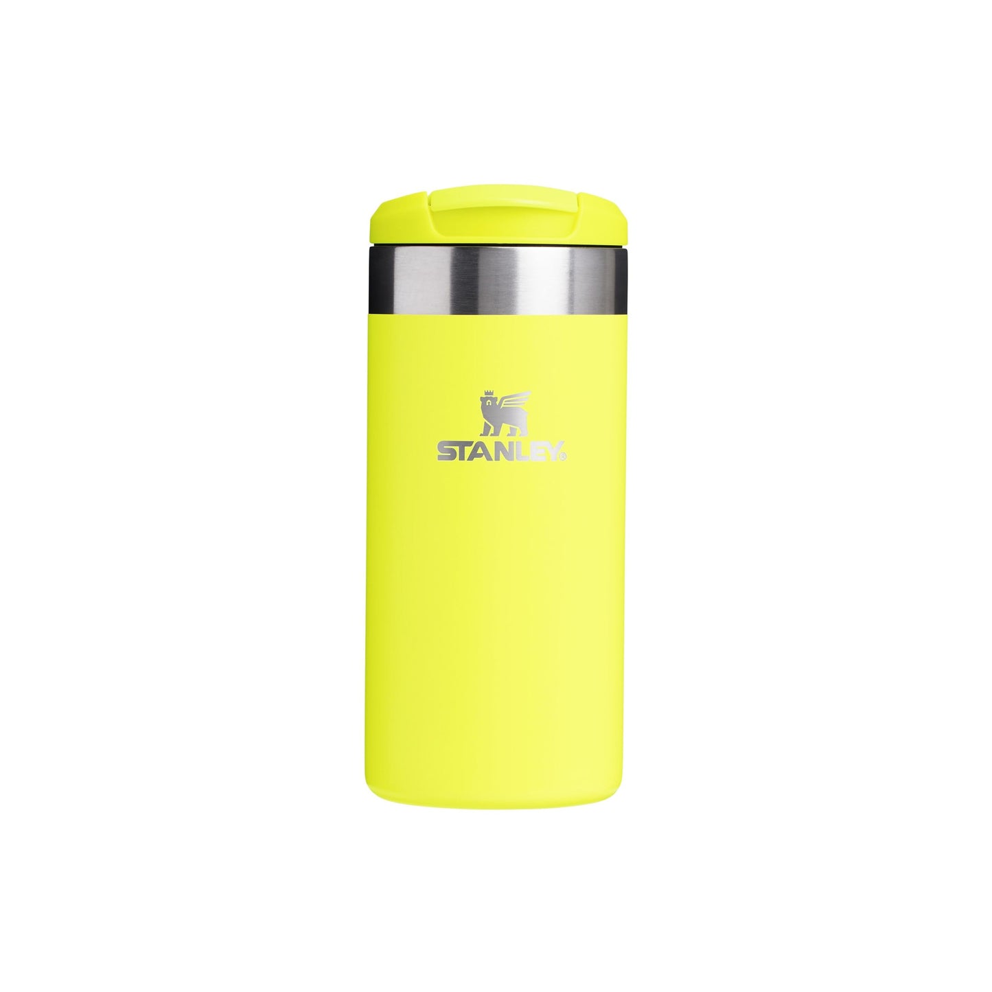 Stanley Aerolight Transit Thermos Cup 0.35L - Keeps Hot for 4 Hours - Cold for 6 Hours - Dishwasher Safe - Leakproof - Suitable for Cup Holder in Car - Thermos Coffee Cup - Ash