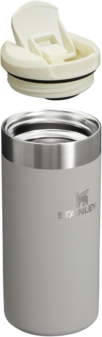 Stanley Aerolight Transit Thermos Cup 0.35L - Keeps Hot for 4 Hours - Cold for 6 Hours - Dishwasher Safe - Leakproof - Suitable for Cup Holder in Car - Thermos Coffee Cup - Ash