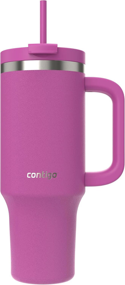 Contigo Unisex-Adult Streeterville Tumbler Thermosfles met deksel en rietje