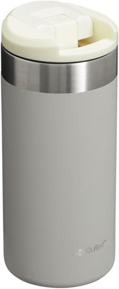 Stanley Aerolight Transit Thermos Cup 0.35L - Keeps Hot for 4 Hours - Cold for 6 Hours - Dishwasher Safe - Leakproof - Suitable for Cup Holder in Car - Thermos Coffee Cup - Ash