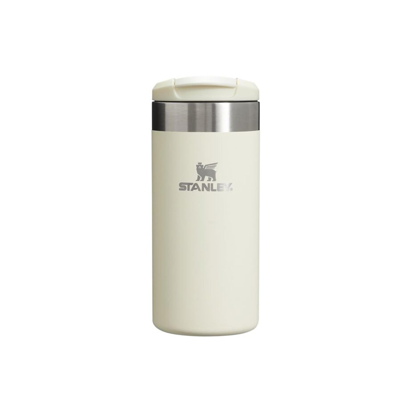 Stanley Aerolight Transit Thermos Cup 0.35L - Keeps Hot for 4 Hours - Cold for 6 Hours - Dishwasher Safe - Leakproof - Suitable for Cup Holder in Car - Thermos Coffee Cup - Ash
