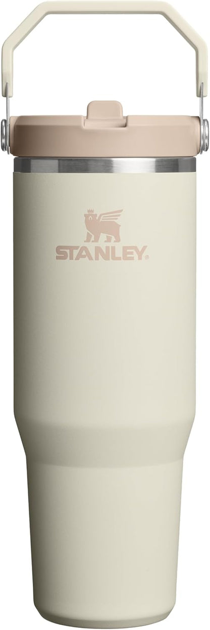 Stanley 1913 Flip Straw Tumbler 1.0 Water Bottle with Straw 0.89L - Keeps Cold for 12+ Hours - Stainless Steel Drinking Bottle - BPA Free - Easy to Carry - Dishwasher Safe