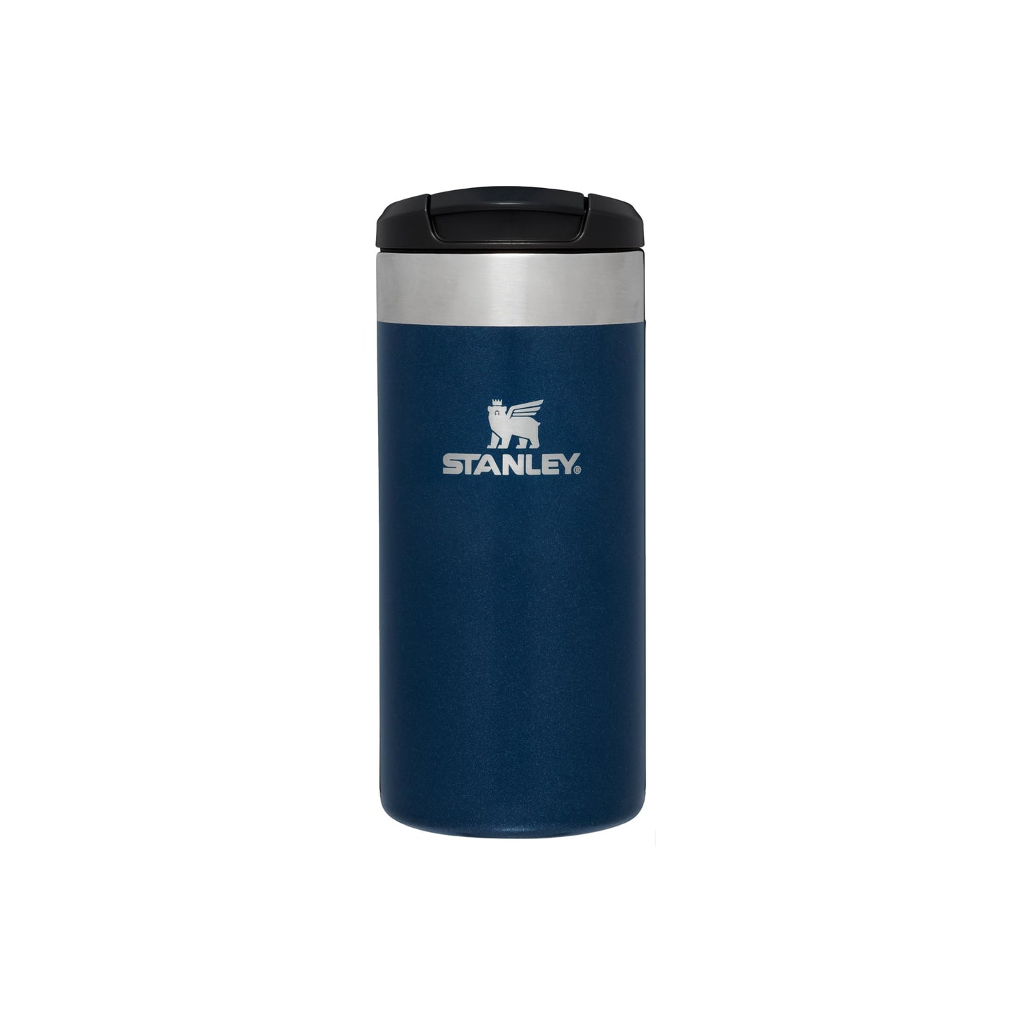 Stanley Aerolight Transit Thermos Cup 0.35L - Keeps Hot for 4 Hours - Cold for 6 Hours - Dishwasher Safe - Leakproof - Suitable for Cup Holder in Car - Thermos Coffee Cup - Ash
