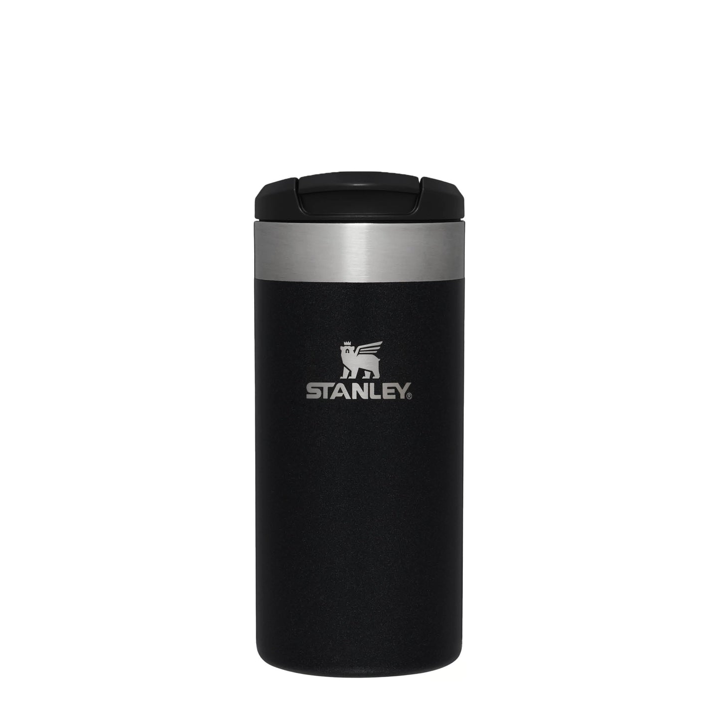 Stanley Aerolight Transit Thermos Cup 0.35L - Keeps Hot for 4 Hours - Cold for 6 Hours - Dishwasher Safe - Leakproof - Suitable for Cup Holder in Car - Thermos Coffee Cup - Ash