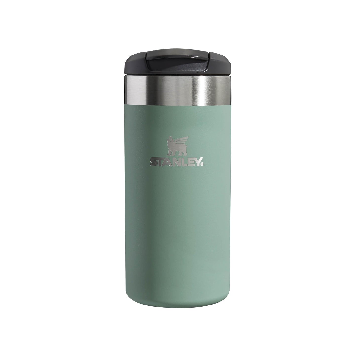 Stanley Aerolight Transit Thermos Cup 0.35L - Keeps Hot for 4 Hours - Cold for 6 Hours - Dishwasher Safe - Leakproof - Suitable for Cup Holder in Car - Thermos Coffee Cup - Ash