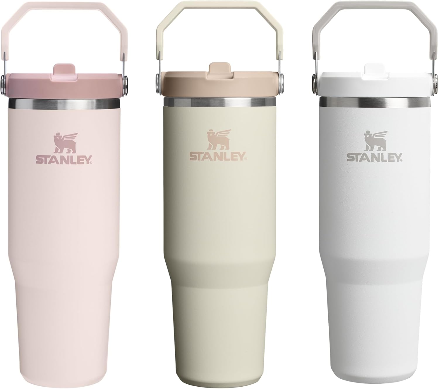 Stanley 1913 Flip Straw Tumbler 1.0 Water Bottle with Straw 0.89L - Keeps Cold for 12+ Hours - Stainless Steel Drinking Bottle - BPA Free - Easy to Carry - Dishwasher Safe