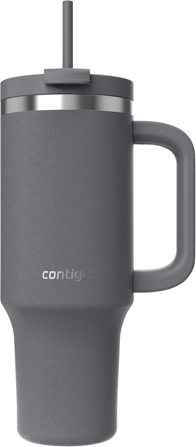Contigo Unisex-Adult Streeterville Tumbler Thermosfles met deksel en rietje