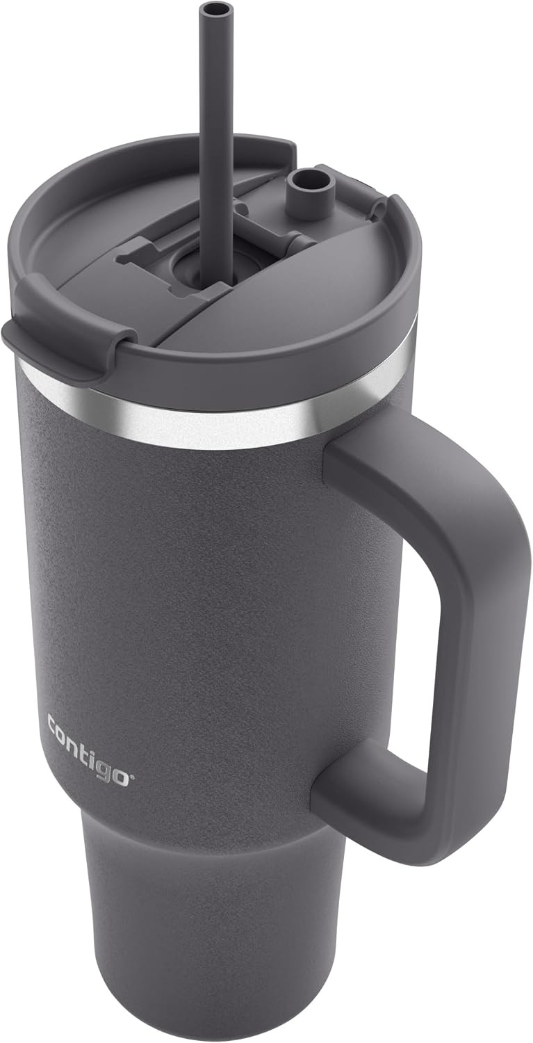 Contigo Unisex-Adult Streeterville Tumbler Thermosfles met deksel en rietje